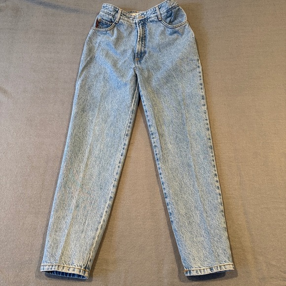 BONGO Denim - Vintage Bongo Jeans by Gene Montesano High Waist Tapered Made in USA size 9